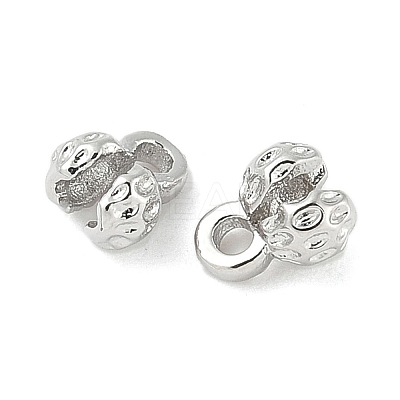 Flower Brass Bead Tips LS-KK-M326-10P-1