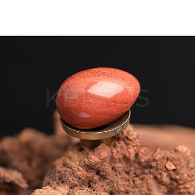 Natural Red Jasper Egg Figurines Statues for Home Office Desktop Decoration PW-WG1DC51-19-1