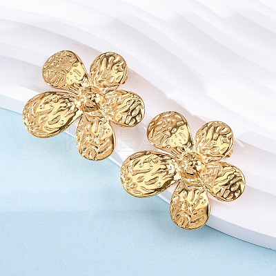 304 Stainless Steel Stud Earrings for Women EJEW-K306-13G-1