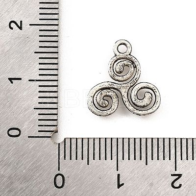 Tibetan Style Alloy Pendants TIBE-L008-54AS-1