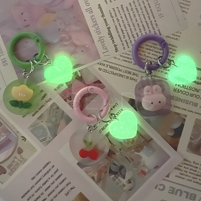 Luminous Resin Keychain X-LUMI-PW0001-203A-1