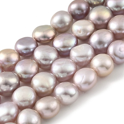 Natural Cultured Freshwater Pearl Beads Strands PEAR-A006-08I-X-1