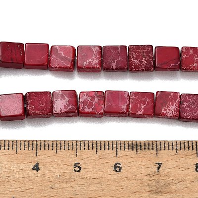 Dyed Natural Imperial Jasper Beads Strands G-F833-A01-01B-1