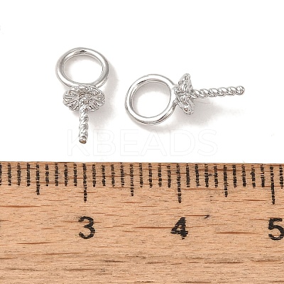 Brass Bead Cap Bails LS-KK-G499-09B-P-1