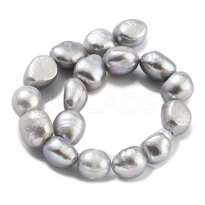 Dyed Natural Cultured Freshwater Pearl Beads Strands PEAR-P062-30C-1