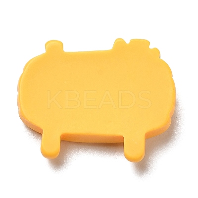 Street Sign Opaque Resin Cabochons LS-RESI-E044-01E-1