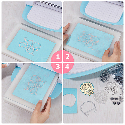 1Pc PVC Plastic Clear Stamps DIY-CP0008-79B-1