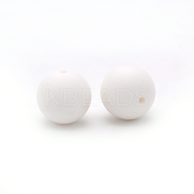Silicone Beads Round Rubber Bead 15MM Loose Spacer Beads for DIY Supplies Jewelry Keychain Making FIND-SX0001-172-1