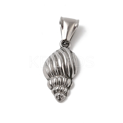 304 Stainless Steel Pendants STAS-B167-12E-P-1