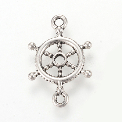 Tibetan Style Alloy Links connectors TIBE-Q066-13AS-RS-1