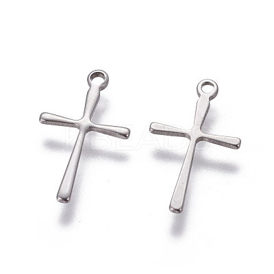 Non-Tarnish 304 Stainless Steel Pendants X-STAS-L234-096P-1