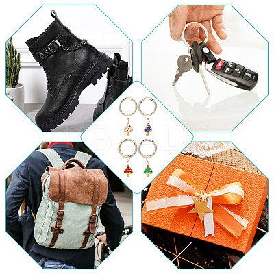 Alloy Enamel Shoe Charms PALLOY-AB00016-1