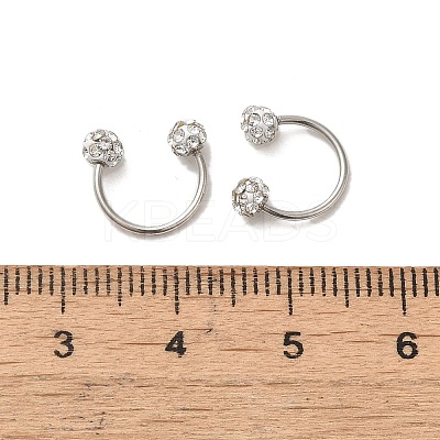 304 Stainless Steel Piercing Body Jewelry AJEW-C033-01B-P-1