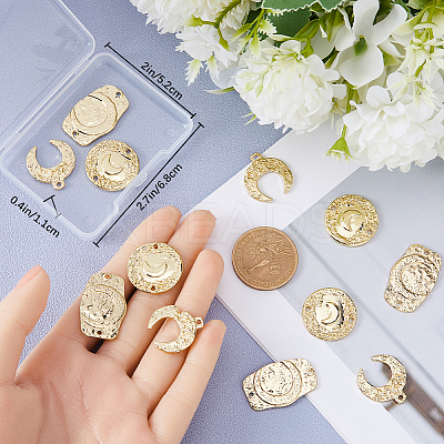 DIY Moon Jewelry Making Finding Kit DIY-CN0002-69-1