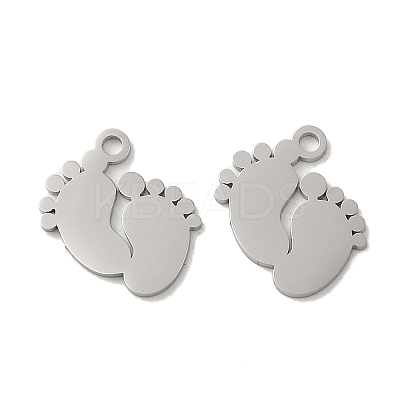 Non-Tarnish 304 Stainless Steel Charms STAS-J042-25P-1