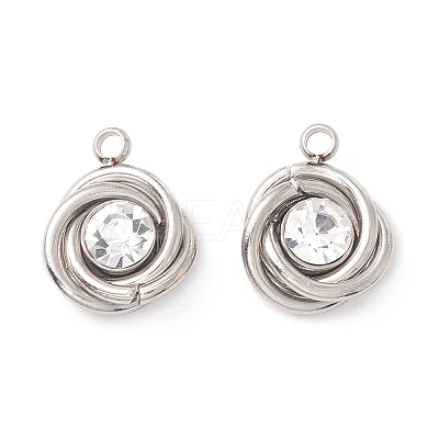 201 Stainless Steel Pendants LS-STAS-A059-03P-1