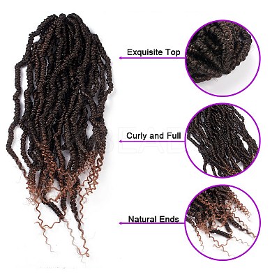 Bomb Twist Crochet Hair LS-OHAR-G005-03B-1