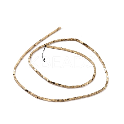 Electroplated Non-magnetic Synthetic Hematite Beads Strands G-G862-03H-1