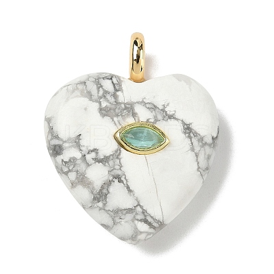 Natural Gemstone Pendants G-P585-03G-1