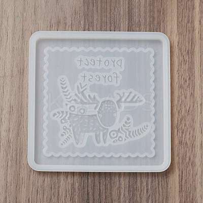 DIY Animal Coaster Silicone Molds DIY-G070-03A-1