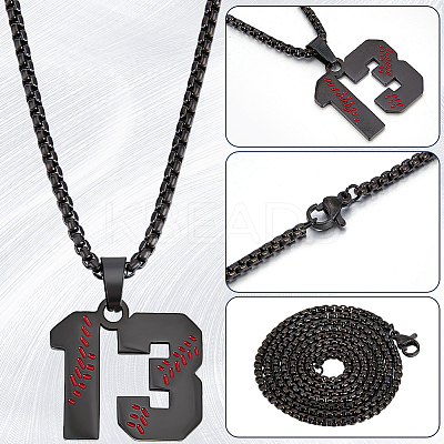 667 Stainless Steel Box Chain Necklaces NJEW-BBC0001-35E-EB-1