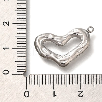 Anti-Tarnish 304 Stainless Steel Pendants STAS-P371-096D-P-1