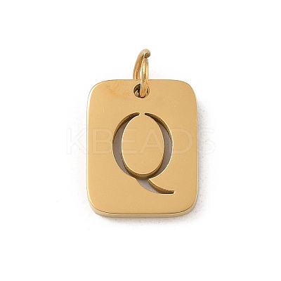 304 Stainless Steel Charms STAS-R001-01G-Q-1