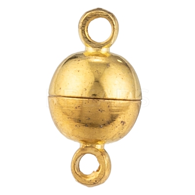 Brass Magnetic Clasps with Loops MC019-NFG-1