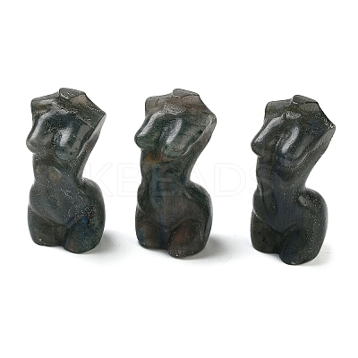 Natural Labradorite Carved Sexy Lady Model Figurines X-G-C152-13-1
