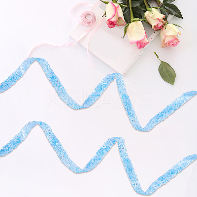 Self Adhesive Resin Rhinestone & Plastic Tape DIY-WH20081-008B-1