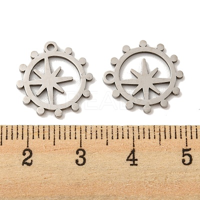 Non-Tarnish 316 Surgical Stainless Steel Pendants STAS-G325-14P-1