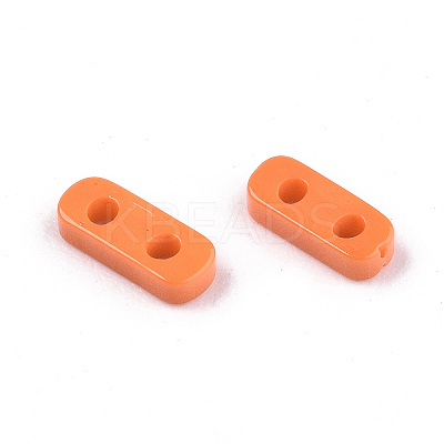 FGB 2-Hole Glass Seed Beads LS-X-SEED-S031-S-SQ50-1