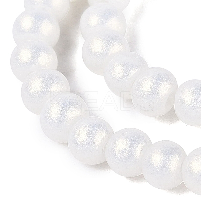Baking Paint Glass Pearl Beads Strands DGLA-ZX001-05A-01-1