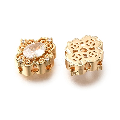 Brass Glass Beads KK-M318-46G-02-1