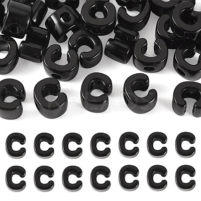 Acrylic European Beads OACR-TAC0013-14C-1