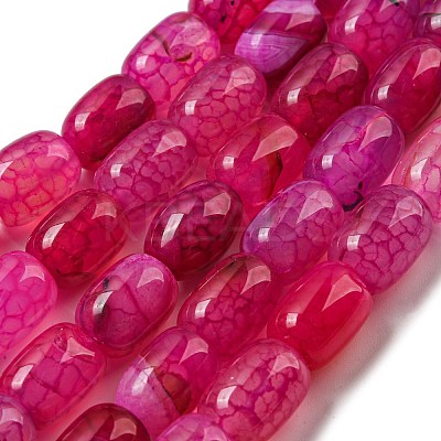 Natural Dragon Veins Agate Beads Strands G-A223-D11-01F-1