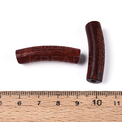 Natural Sandalwood Beads WOOD-N021-09C-1
