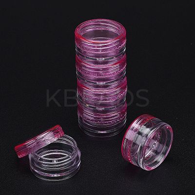 3G Plastic Empty Portable Facial Cream Jar X-MRMJ-WH0020-01B-1