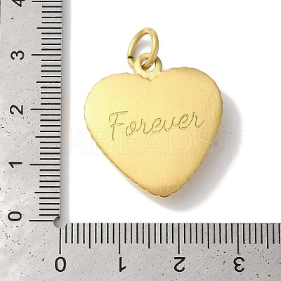 Ion Plating(IP) 304 Stainless Steel Pendants STAS-Z075-05G-1