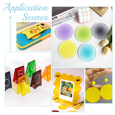 Acrylic Sheet DIY-WH0308-810B-1