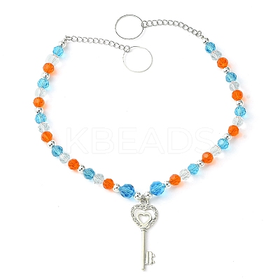 Glass Beaded Curtain Tiebacks Clips AJEW-BA00121-03-1