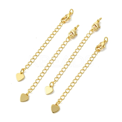 SHEGRACE Brass Curb Chain Extender XGR0147G-134G-1