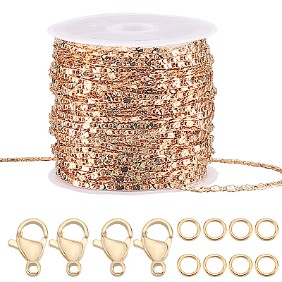 DIY Chain Bracelet Necklace Making Kit CHC-BBC0001-03-1