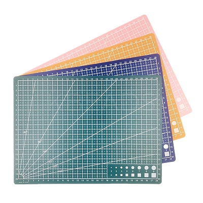 Double Sided PVC Plastic Cutting Mat Pad SCRA-PW0004-140B-1