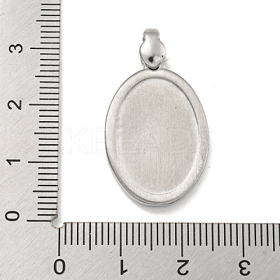 316 Surgical Stainless Steel Pendants STAS-E212-142AS-1