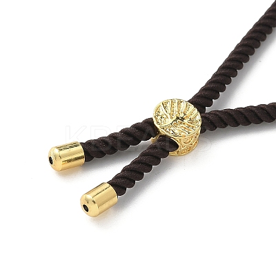 Cotton Cord Bracelet Making KK-F758-03-04-G-1