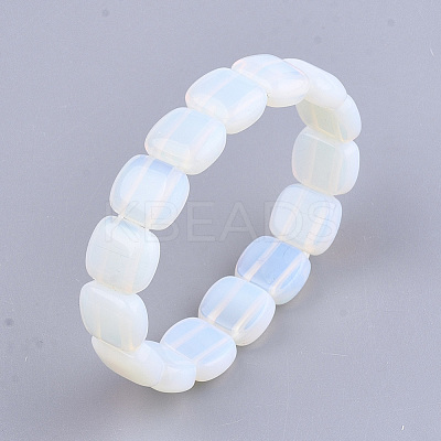 Opalite Stretch Bracelets BJEW-S039-05D-1