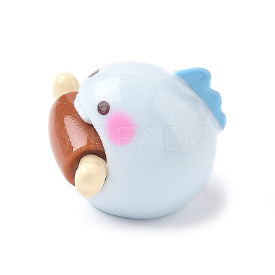 Cute Opaque Resin Cabochons LS-CRES-D301-02A-1