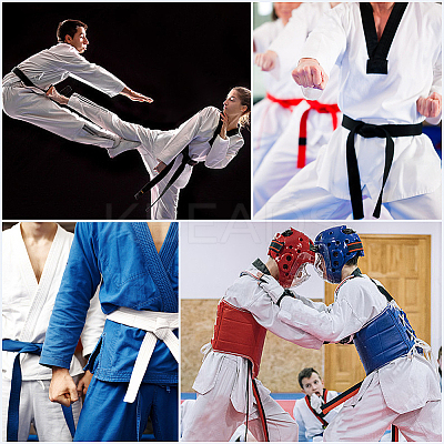Taekwondo Belt AJEW-WH20022-73D-07-1