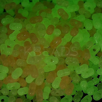 Luminous Transparent Acrylic Beads LACR-D009-01F-1
